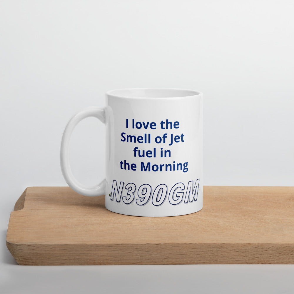 P1D Coffee Mug- I love the smell of Jet Fuel!